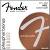 Fender 60CL Phosphor Bronze Acoustic Strings - Custom Light