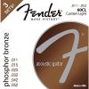 Fender 60CL Phosphor Bronze Custom Light Acoustic Guitar Strings 11-52 (3-Pack) #1 small image