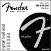 Fender 130 Clear/Silver Classical Nylon Guitar Strings - Ball End #1 small image