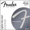 Fender 100 Clear/Silver Nylon Classical Guitar Strings - Tie End #1 small image