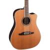 Fender F-1030SCE Cutaway Dreadnought Acoustic-Electric Guitar Natural #1 small image