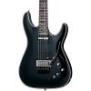 Schecter Guitar Research Hellraiser C-1 with Floyd Rose Sustainiac Electric Guitar Black #1 small image