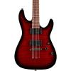 Schecter Guitar Research Demon-6 Electric Guitar Crimson Red Burst #1 small image