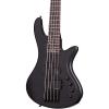 Schecter Guitar Research Stiletto Stealth-5 5-String Electric Bass Guitar Satin Black #1 small image