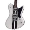 Schecter Guitar Research Ultra GT Electric Guitar Metallic White with Black Stripe #1 small image