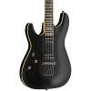 Schecter Guitar Research OMEN-6  Left Handed Electric Guitar Black #1 small image