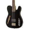 Schecter Guitar Research Baron-H Vintage Electric Bass Guitar Black #1 small image