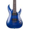 Schecter Guitar Research Hellraiser C-7 Passive Solid Body Electric Guitar Satin Transparent Midnight Blue #1 small image