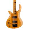 Schecter Guitar Research Riot-4 Session Left-Handed Electric Bass Guitar Satin Aged Natural #1 small image