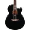 Ibanez AEG10II Cutaway Acoustic-Electric Guitar Black #1 small image