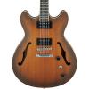 Ibanez Artcore Series AS53 Semi-Hollow Electric Guitar Flat Tobacco #1 small image