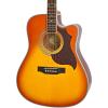 Epiphone FT-350SCE Acoustic-Electric Guitar with Min-Etune Violinburst #1 small image