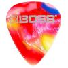 Boss mosaic Celluloid Guitar Pick Thin 12 Pack #1 small image