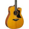 Yamaha A-Series A3M Dreadnought Cutaway Acoustic-Electric Guitar Vintage Natural #1 small image