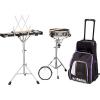 Yamaha 285 Series Mini Snare and Bell Kit with Backpack and Rolling Cart