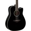 Yamaha FGX830C Folk Acoustic-Electric Guitar Black #1 small image