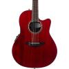 Ovation CS28 Celebrity Standard Acoustic-Electric Guitar Transparent Ruby Red #1 small image