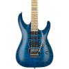 ESP LTD MH-103 Quilted Maple Electric Guitar See-Thru Blue