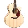 Seagull Heart of Wild Cherry CW Mini Jumbo SG Acoustic-Electric Guitar Natural