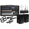 Peavey Pvi8500 with KPX115 15" Speaker and 10" Monitors Package #1 small image