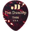 Dunlop Celluloid Teardrop Guitar Picks, Shell Thin 12 Pack