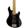 Squier Deluxe Dimension Bass V Maple Fingerboard Five-String Electric Bass Guitar Black #1 small image