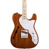 Squier Classic Vibe Telecaster Thinline Electric Guitar Natural #1 small image