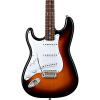 Squier Stratocaster Left-Handed Electric Guitar Brown Sunburst Rosewood Fretboard