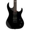 Washburn Parallaxe Series Double Cutaway Solid Body Electric Guitar Black