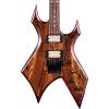 B.C. Rich Warlock Neck Through with Floyd Rose and Dimarzios Electric Guitar Gloss Natural #1 small image