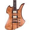 B.C. Rich Mockingbird Neck Through with Walnut Burl Top and Dimarzios Electric Guitar Gloss Natural #1 small image
