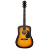 Fender Squier Dreadnought Acoustic Guitar Bundle with Gig Bag, Tuner, Strap, Strings, and Picks - Sunburst #2 small image