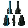 MiraTekk Nylon Cotton Acoustic Guitar Bag Backpack Two Back Pocket Gig Bag Electric Guitar Bag (Blue - 36 inch) #4 small image
