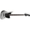 Squier by Fender Vintage Modified Jaguar Special Short Scale Bass, Silver #1 small image