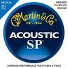 Martin MSP4200 SP Phosphor Bronze Medium 12-Pack Acoustic Guitar Strings #2 small image