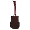 Epiphone EAFTWRCH3 FT-100 Jumbo Acoustic Guitar, Wine Red
