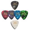 Celluloid Guitar Picks 60 Pcs - Recommended Electric, Acoustic or Bass Plectrum Colorful Cool Set - Thin (Light), Medium and Heavy Unique Variety Pack -Awesome Kids, Beginner and Pros Assorted Sampler #5 small image