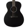 Martin OMXAE Black Acoustic-Electric Guitar #5 small image