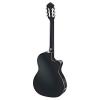 Ortega Guitars RCE145LBK Family Series Pro Left Handed Nylon 6-String Guitar with Spruce Top, Mahogany Body and Pickup #2 small image
