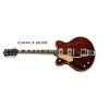 Eastwood Classic 6 DLX Guitar - Left Handed Walnut #1 small image