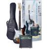 Stagg ESURF 250LHSB US Surfstar Left Handed Electric Guitar and Amplifier Package - Sunburst #1 small image