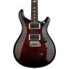 PRS Custom 24 Figured Top - Fire Red Burst with Pattern Regular Neck #1 small image