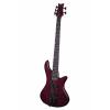 Schecter Stiletto Custom-5 Electric Bass Guitar (5 String, Vampyer Red Satin) #1 small image