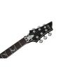 Schecter Damien Platinum 6 Floyd Rose-Sustainiac Guitar, Satin Black, 1189 PACK #6 small image