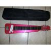 Lap Steel guitar with case, Red #1 small image
