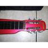 Lap Steel guitar with case, Red #3 small image