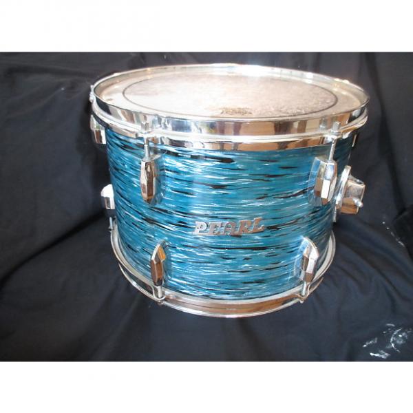 Custom Pearl Vintage 13 x 9 Tom, Blue Oyster, Japan Made, 1968 Excellent Condition! #1 image