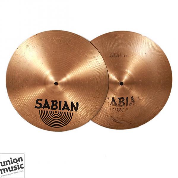 Custom Sabian B8 Hi Hats 14 inch Top &amp; Bottom #1 image