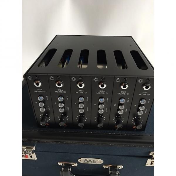 Custom BAE 312A 500 Series Modules (6) + Lunchbox 2015 Black / Beige #1 image