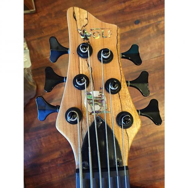 Custom 2017 Wolf Spalt6 Satin Spalt Maple 6 String Active/Passive Bass #1 image